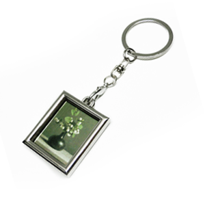 鑰匙圈-相框Metal Photo Frame Keychain